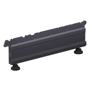 BROOKLYN | Sparkeplade til butiksreol | 47cm | Antracit