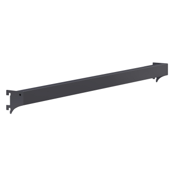 BROOKLYN | Spydskinne til gondol reol | B:D:H 1,5x4x100cm | antrasitt