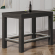 BRASIL | Bar Table | Wenge/Black | W: D: H 120 x 70 x 110 cm | Wood