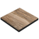 BRASIL | Bistro bordplate | B:T 100 x 100 cm | Sheesham | Kvadratisk