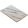 BRASIL | Gastro Tischplatte | B:T 110 x 60 x 2,5 cm | Weiß Marmor | Quadratisch