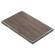 BRASIL | Gastro table top | W:D 120 x 70 cm | Light wenge | Chrome edge | Rectangular