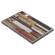 BRASIL | Gastro table top | W:D 120 x 70 cm | Vintage Coloured | Chrome edge | Rectangular