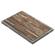 BRASIL | Gastro table top | W:D 120 x 70 cm | Vintage Old | Chrome edge | Rectangular