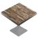 BRASIL | Gastro bordplate | B:D 70 x 70 cm | Vintage gammel | Torget