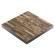 BRASIL | Gastro bordplate | B:D 80 x 80 cm | Vintage gammel | Torget