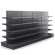 BROOKLYN | Scaffale centrale a gondola | L400xH195cm | Incl. 4 ripiani | Set completo