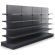 BROOKLYN | Scaffale centrale a gondola | L400xH225cm | Incl. 4 ripiani | Set completo