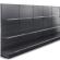 BROOKLYN | Mensola a muro Gondola | L2000xH225cm | Incl. 2 ripiani | Set completo