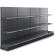 BROOKLYN | Scaffale a muro Gondola | L400xH195cm | Incl. 2 ripiani | Set completo