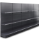 BROOKLYN | Scaffale a muro Gondola | L800xH225cm | Incl. 2 ripiani | Set completo