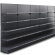 BROOKLYN | Scaffale a muro Gondola | L2400xH225cm | Incl. 4 ripiani | Set completo