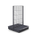 BROOKLYN | Grid Centre Shelf | W100xH165cm | Complete Set