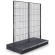 BROOKLYN | Rutenett midtromshylle | B200xH225cm | Komplett sett