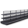 BROOKLYN | Gitter Mittelraumregal | B600xH135cm |inkl. 2 Regalböden | Komplett Set