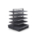 BROOKLYN | Grid Centre Shelf | W100xH135cm | incl. 4 shelves | Complete Set