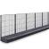 BROOKLYN | Lattice Wall Shelf | W1200xH135cm | Complete Set