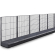 BROOKLYN | Lattice Wall Shelf | W2000xH135cm | Complete Set