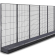 BROOKLYN | Gitter Wandregal | B2400xH225cm | Komplett Set