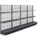 BROOKLYN | Scaffale a muro a reticolo | L400xH195cm | Incl. 2 ripiani | Set completo