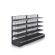BROOKLYN | Lattice Wall Shelf | W200xH135cm | Incl. 4 Shelves | Complete Set