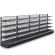 BROOKLYN | Lattice Wall Shelf | W400xH135cm | Incl. 4 Shelves | Complete Set