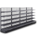 BROOKLYN | Lattice Wall Shelf | W400xH165cm | Incl. 4 Shelves | Complete Set