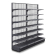 BROOKLYN | Scaffale a muro a reticolo | L200xH225cm | Incl. 6 ripiani | Set completo