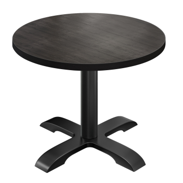 BSD | Bistropöytä | Ø 60 x 74,5 cm | Pyöreä | Wenge / Musta