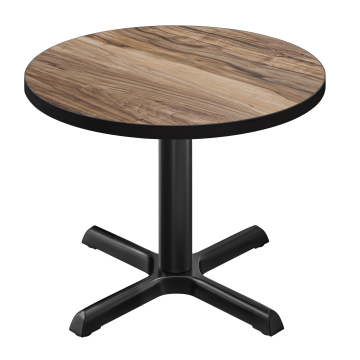 BSM | Stół bistro | Ø 70 x 74,5 cm | Okrągły | Sheesham / Czarny