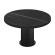 BT | Stół Bistro | Śr 120 cm | W 76 cm | Czarny marmur | Stelaż: Czarny