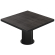 BT | Bistropöytä | L:S 140 x 140 cm | K 76 cm | Wenge | Runko: Musta