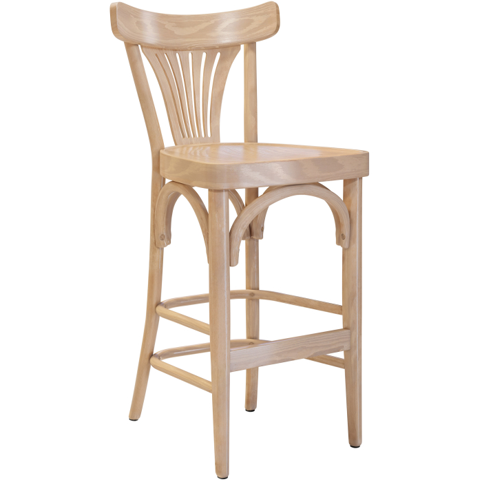 Cabris | Tabouret de bar en bois courbé | Bois | Chêne | Bois courbé