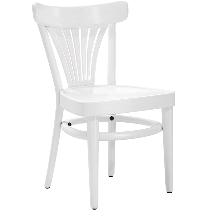 CABRIS | Silla de madera curvada | Madera | Blanco | Madera curvada