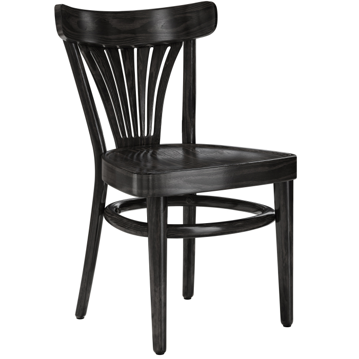 CABRIS | silla de madera curvada | madera | negro | madera curvada