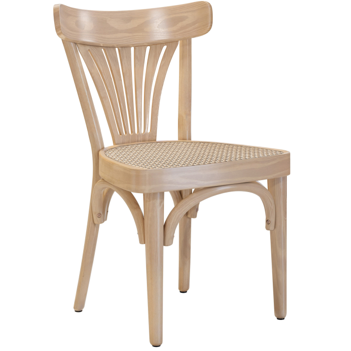 Cabris | Sedia in legno curvato | Legno / Intreccio | Quercia | Legno curvato