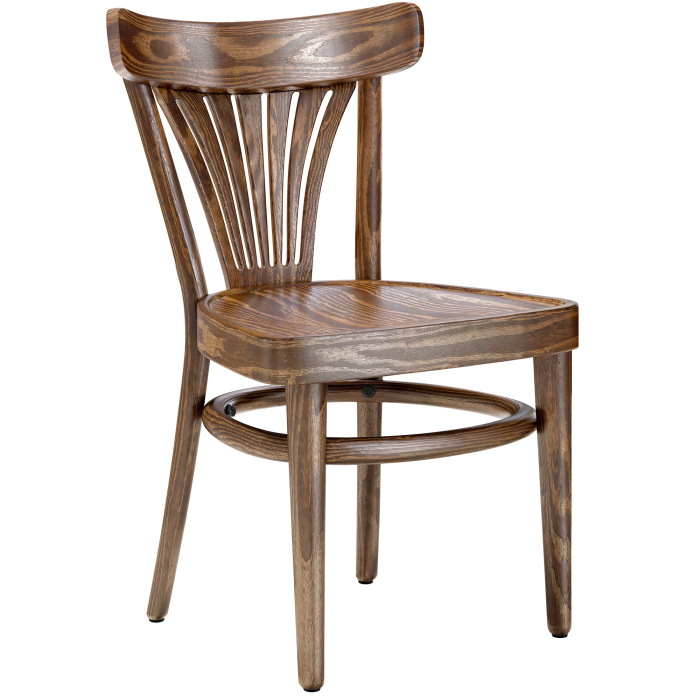 CABRIS | Chaise en bois courbé | Bois | Vintage Vieille Patine | Bois courbé