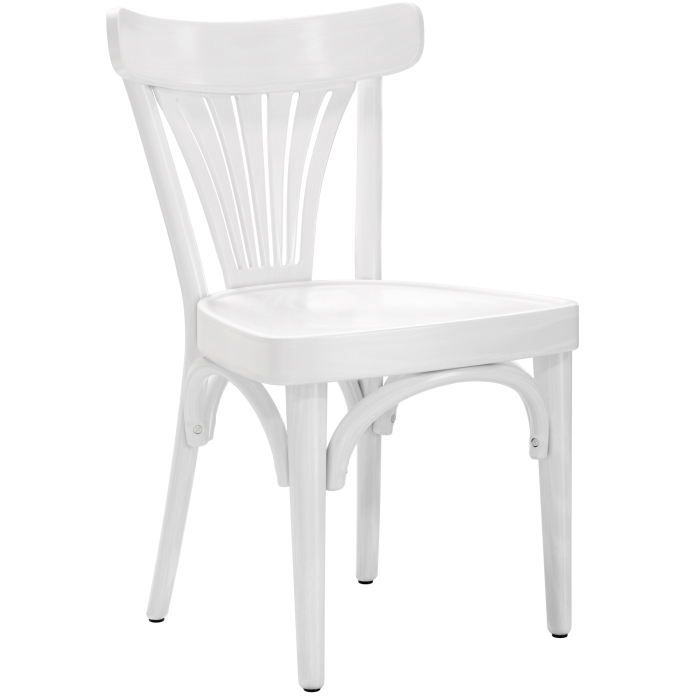 Cabris | Sedia in legno curvato | Legno | Bianco | Legno curvato