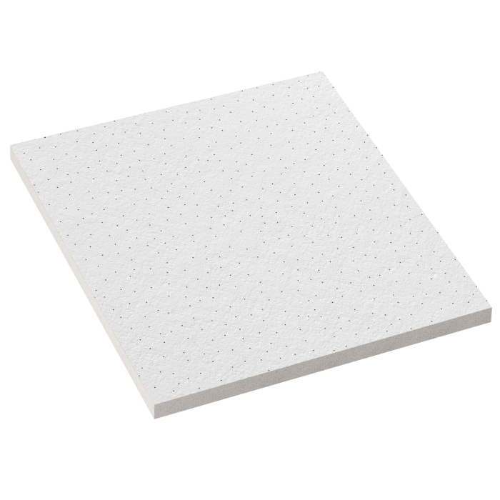 CALGARY | Mineralfaserplatte | 60x60cm | Weiß | Rasterdeckenplatten | Feinkörniger Putz