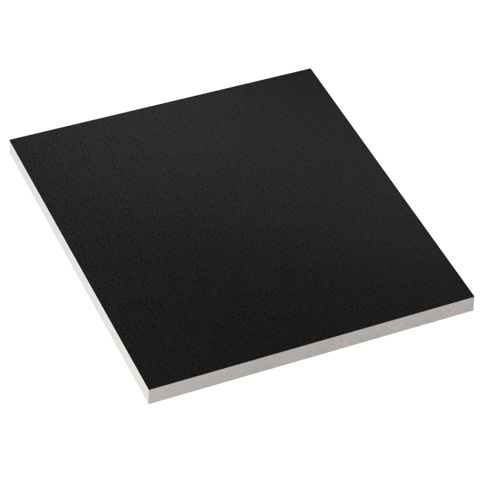 CALGARY | Mineralfiberplate | 62x62 cm | Svart | gitter takplater