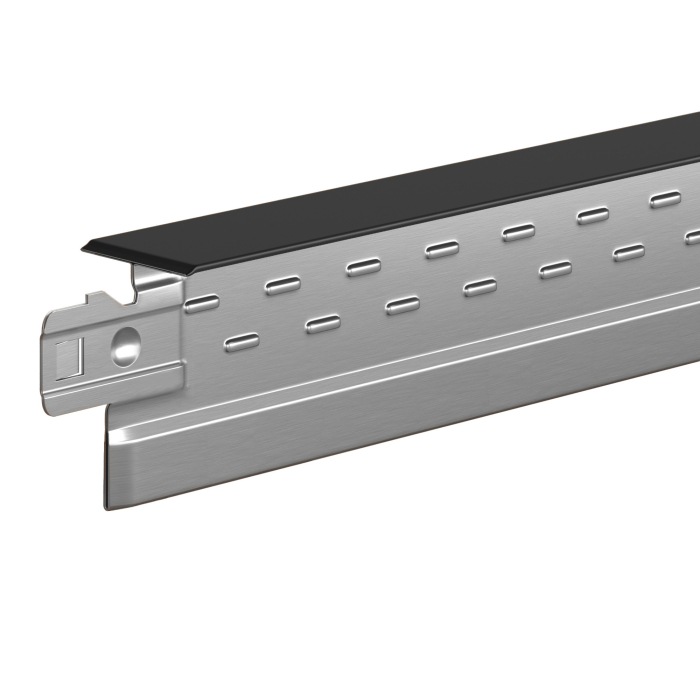 CALGARY | Lang T-skinne | 38x24x1200mm | Sort