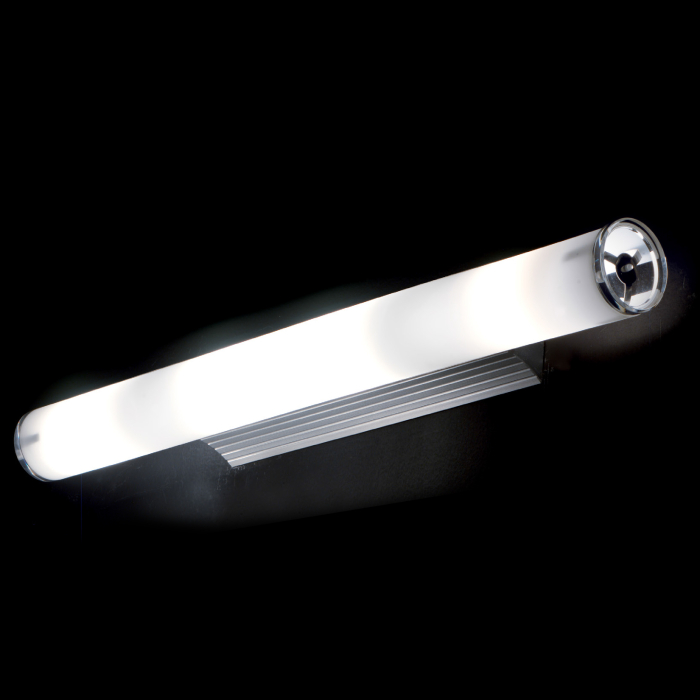 Specchio da bagno Bianco | Lampada da bagno a parete