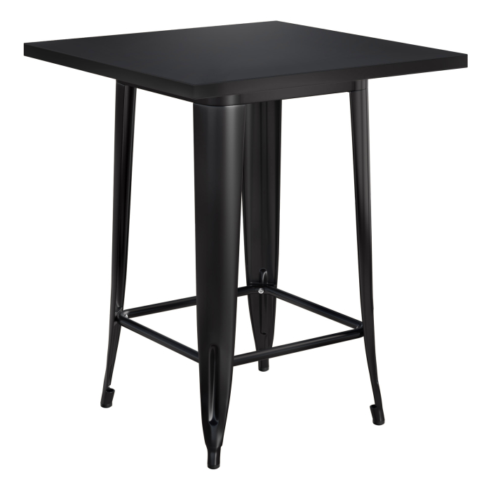 CALIFORNIA | 31254 | B:D:H 70 x 70 x 106 cm | Svart | Quadratisch