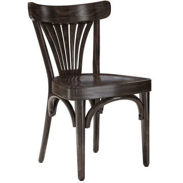 Cabris | Chaise en bois courbé | Bois | Wenge | Bois courbé