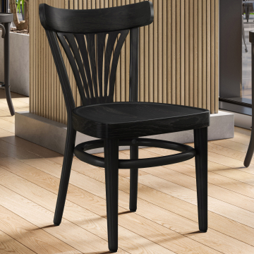 CABRIS | silla de madera curvada | madera | negro | madera curvada