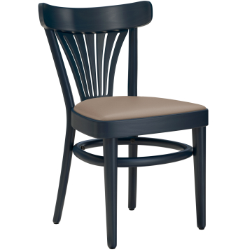 CABRIS | Willekeuring | Hout / Leder Taupe | Donkerblauw | Willekeuring
