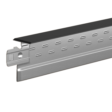 CALGARY | Cross T Bar - Long | 38x24x1200mm | Black
