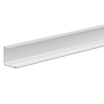 CALGARY | Hörnlist L-profil till vägg | Vit | 24x24x1500mm