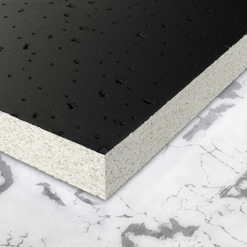 CALGARY | Placa de fibra mineral 62x62cm | Negro | Placas de techo de rejilla
