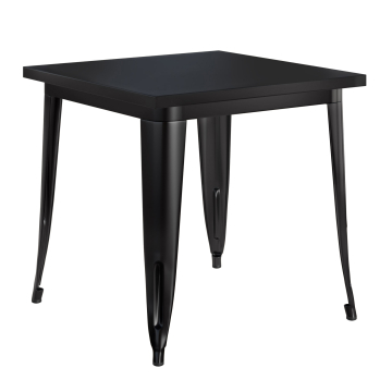 CALIFORNIA | 31256 | An:Pr:Al 60 x 60 x 78 cm | Negro | Cuadrado
